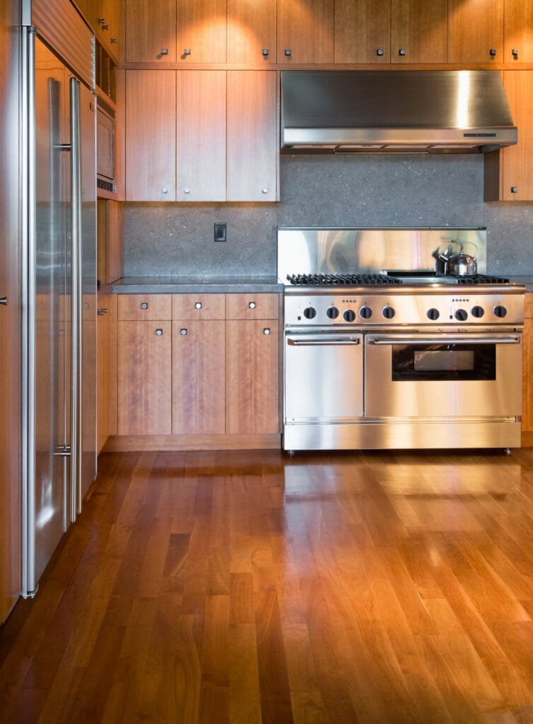 Refinish your hardwood floors in your home